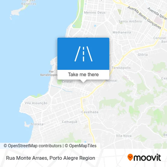 Rua Monte Arraes map