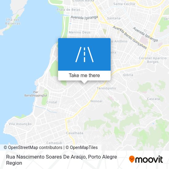 Rua Nascimento Soares De Araújo map