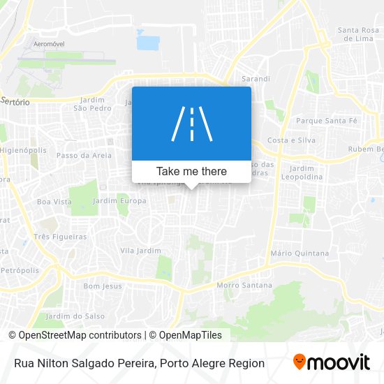 Rua Nilton Salgado Pereira map