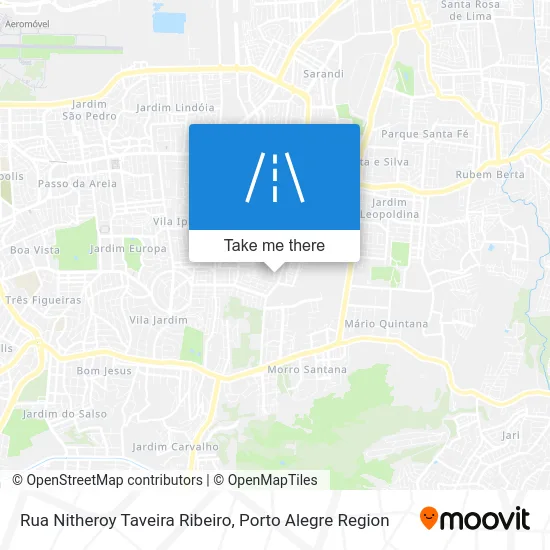 Rua Nitheroy Taveira Ribeiro map