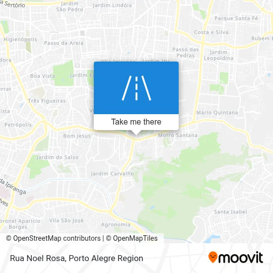 Rua Noel Rosa map