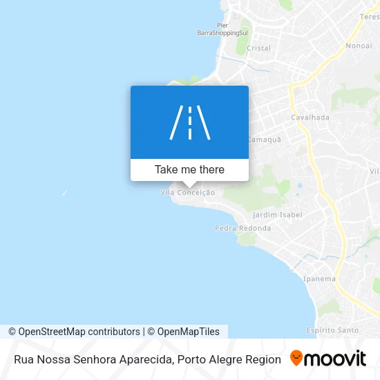 Rua Nossa Senhora Aparecida map