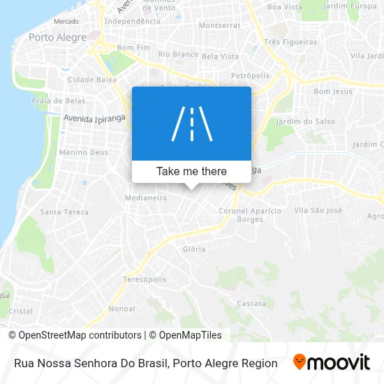 Rua Nossa Senhora Do Brasil map