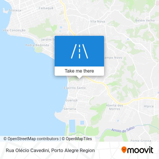 Rua Olécio Cavedini map