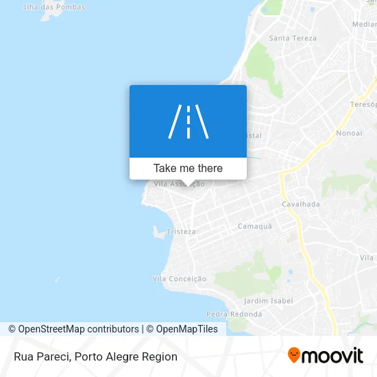 Rua Pareci map