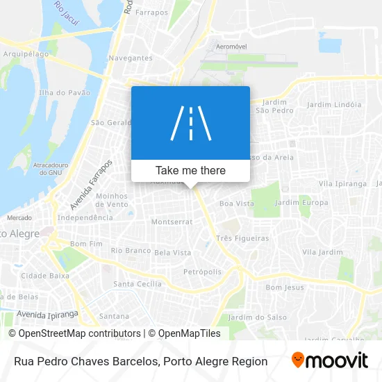 Rua Pedro Chaves Barcelos map