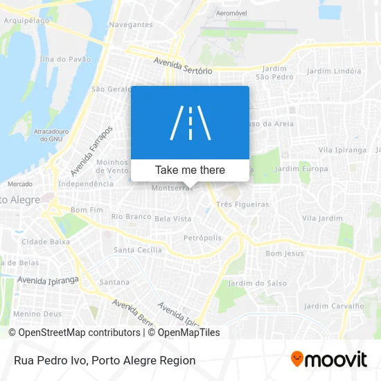 Rua Pedro Ivo map