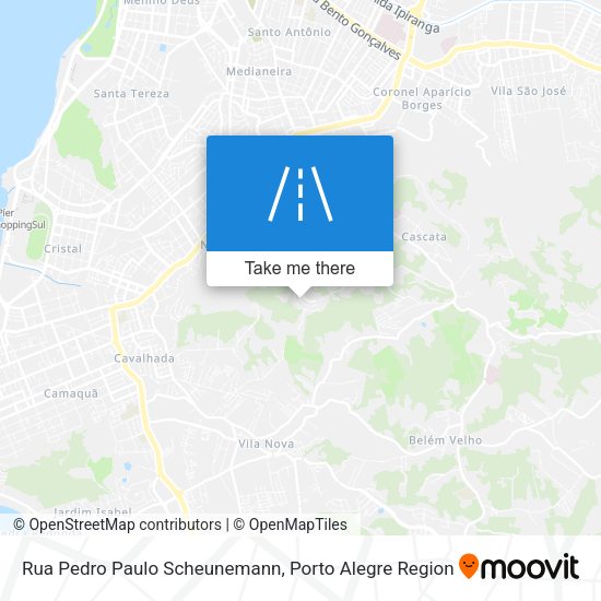 Rua Pedro Paulo Scheunemann map