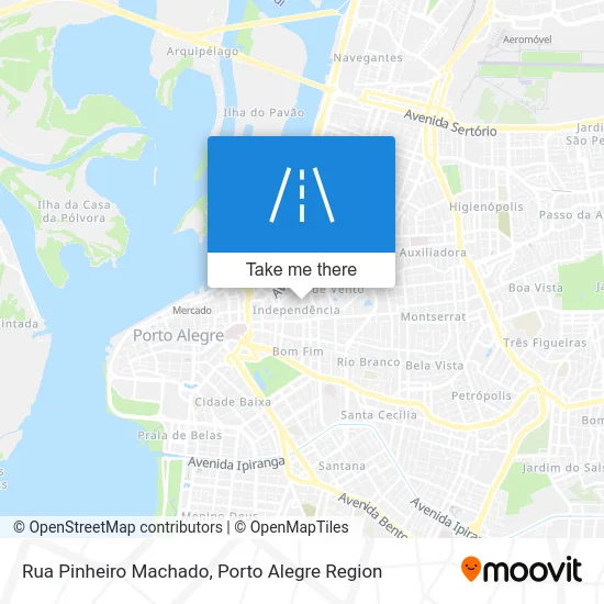 Rua Pinheiro Machado map