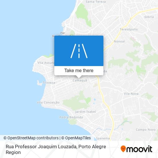 Rua Professor Joaquim Louzada map