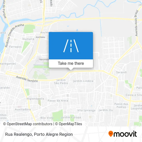 Rua Realengo map
