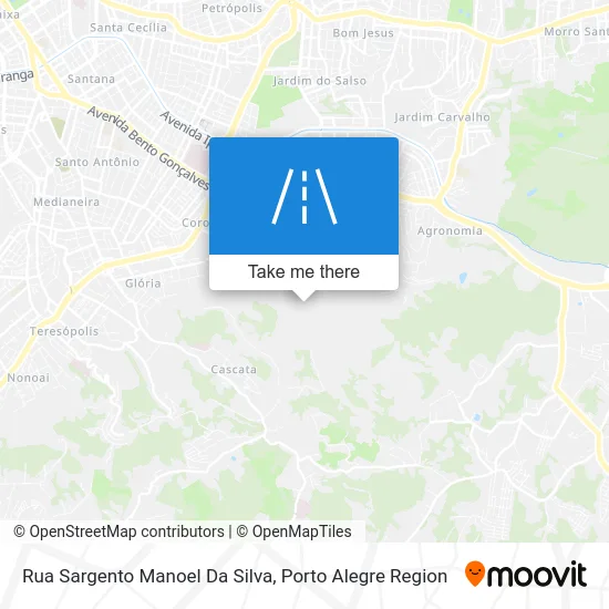 Rua Sargento Manoel Da Silva map