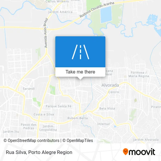Rua Silva map