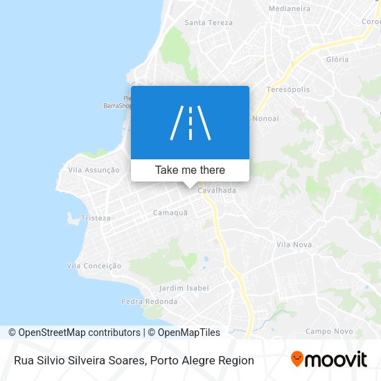 Rua Silvio Silveira Soares map