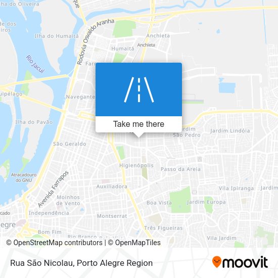 Rua São Nicolau map