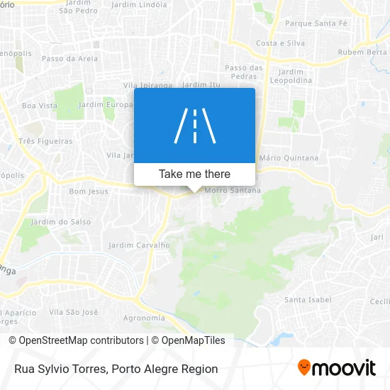 Rua Sylvio Torres map