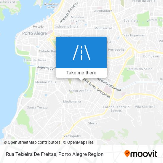 Rua Teixeira De Freitas map