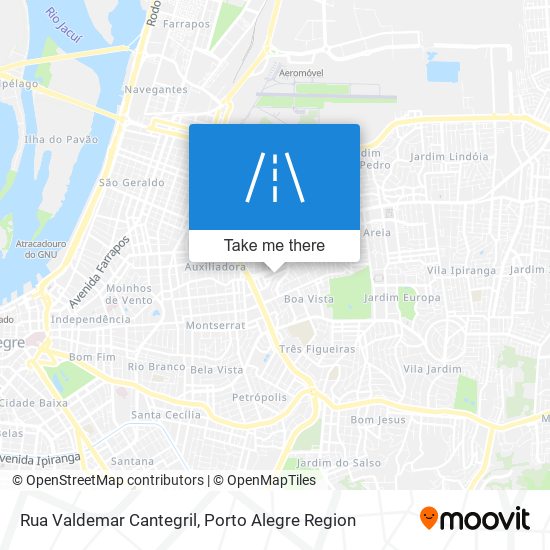 Rua Valdemar Cantegril map