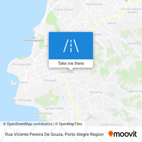 Rua Vicente Pereira De Souza map