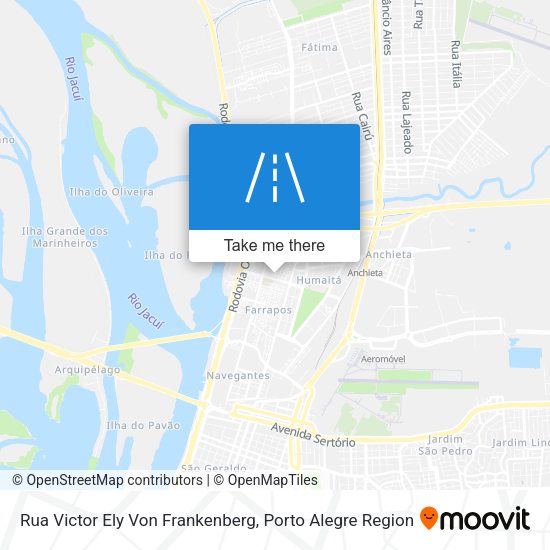 Rua Victor Ely Von Frankenberg map