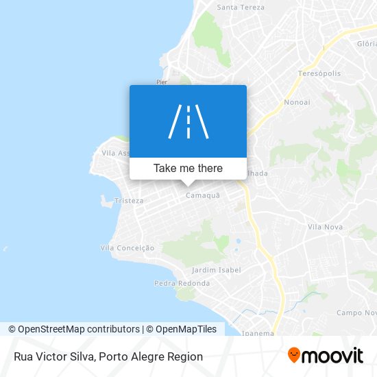 Rua Victor Silva map