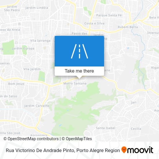 Rua Victorino De Andrade Pinto map