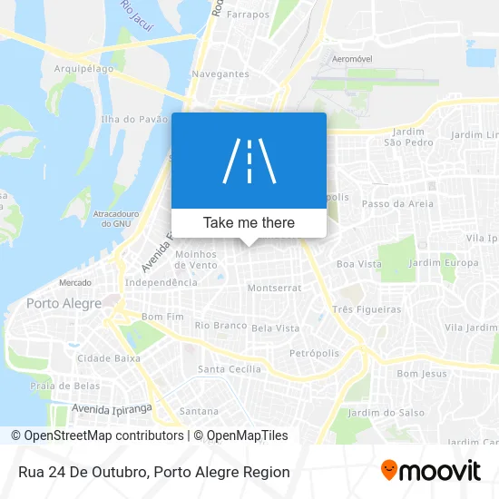 Rua 24 De Outubro map