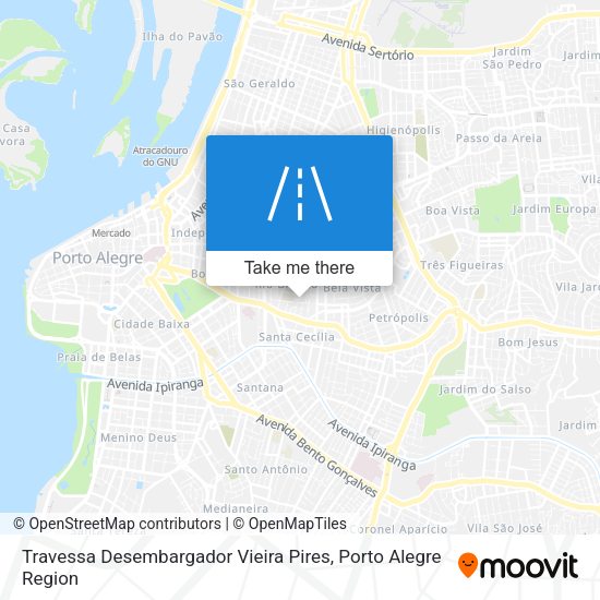 Travessa Desembargador Vieira Pires map