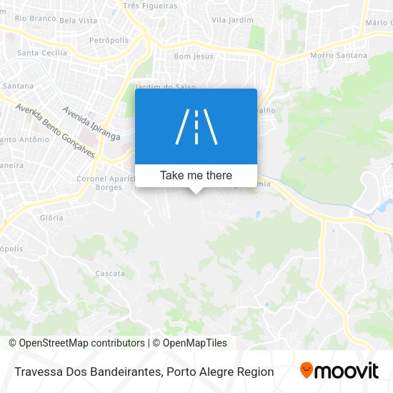 Travessa Dos Bandeirantes map