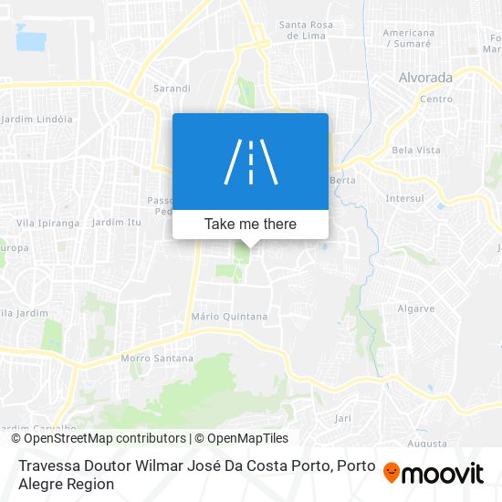 Travessa Doutor Wilmar José Da Costa Porto map