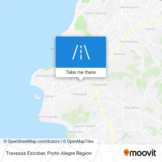 Travessa Escobar map