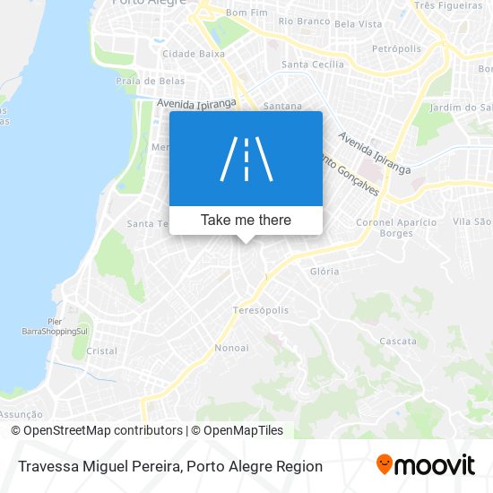 Travessa Miguel Pereira map