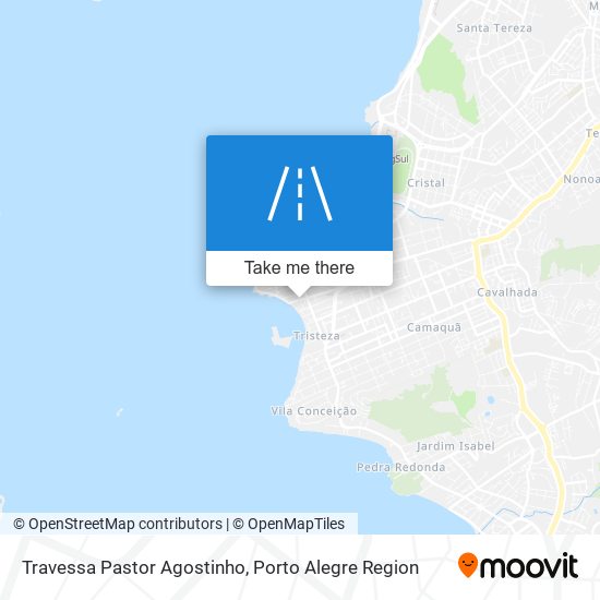 Mapa Travessa Pastor Agostinho