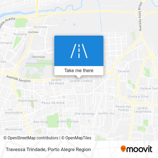 Travessa Trindade map
