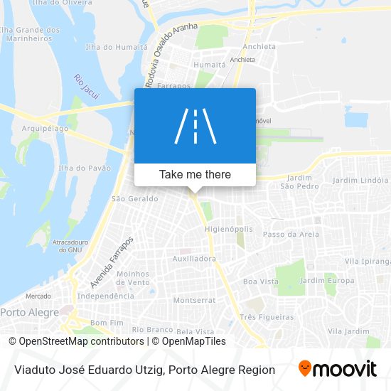 Viaduto José Eduardo Utzig map