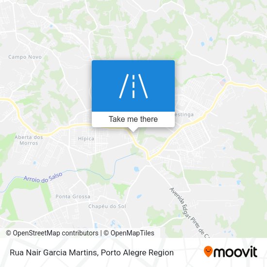 Rua Nair Garcia Martins map
