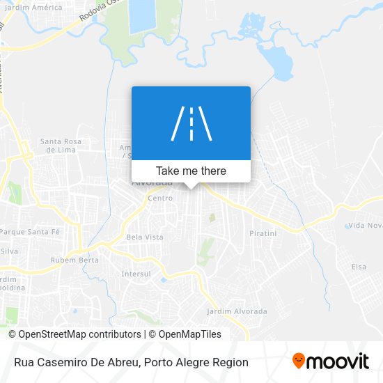 Rua Casemiro De Abreu map