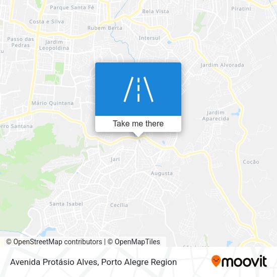 Avenida Protásio Alves map