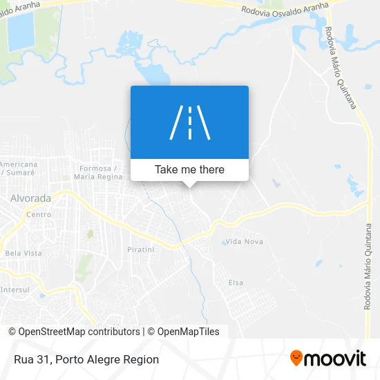 Rua 31 map