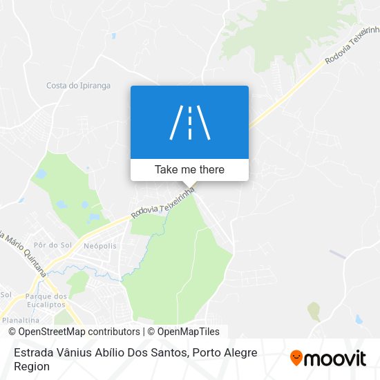 Estrada Vânius Abílio Dos Santos map