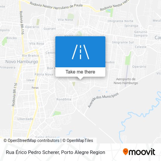 Rua Érico Pedro Scherer map