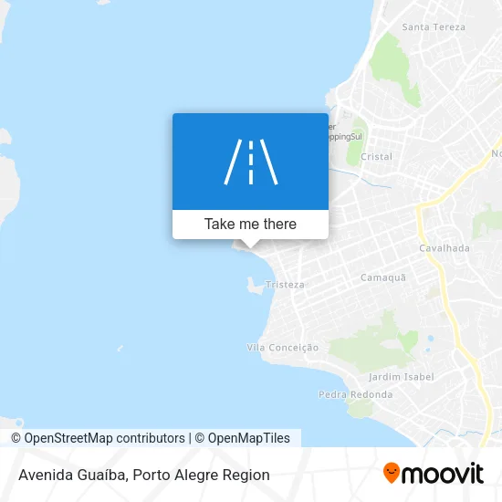 Avenida Guaíba map