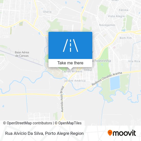 Rua Alvício Da Silva map