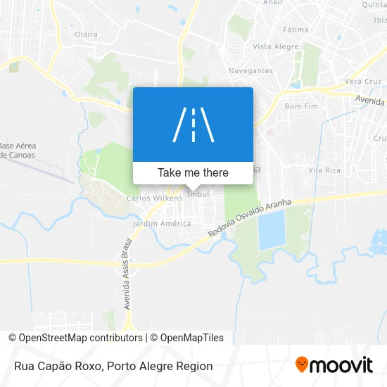 Rua Capão Roxo map
