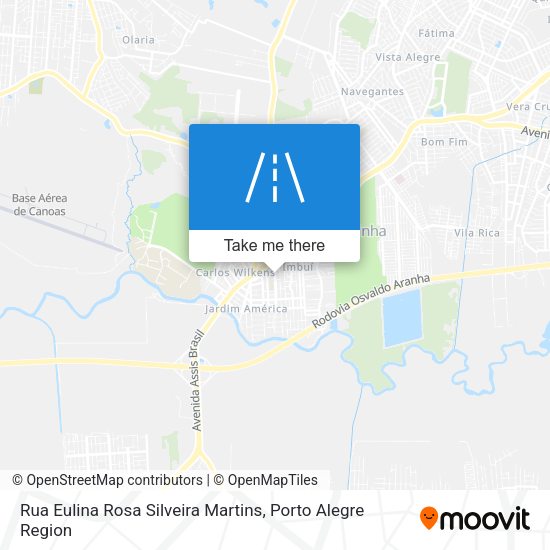 Rua Eulina Rosa Silveira Martins map
