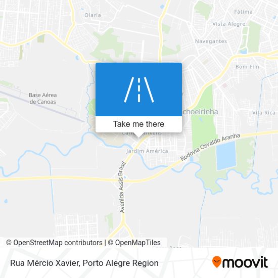Rua Mércio Xavier map