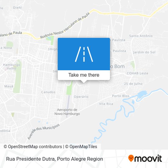 Rua Presidente Dutra map