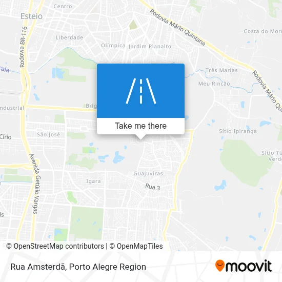 Rua Amsterdã map