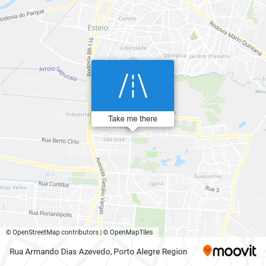 Rua Armando Dias Azevedo map