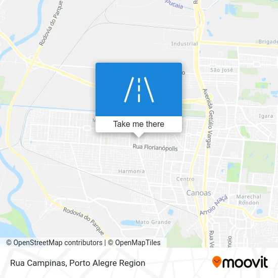 Rua Campinas map